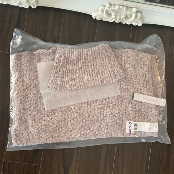 Tribal Long Sleeve Cowl Neck Sweater - Picture 2 of 6